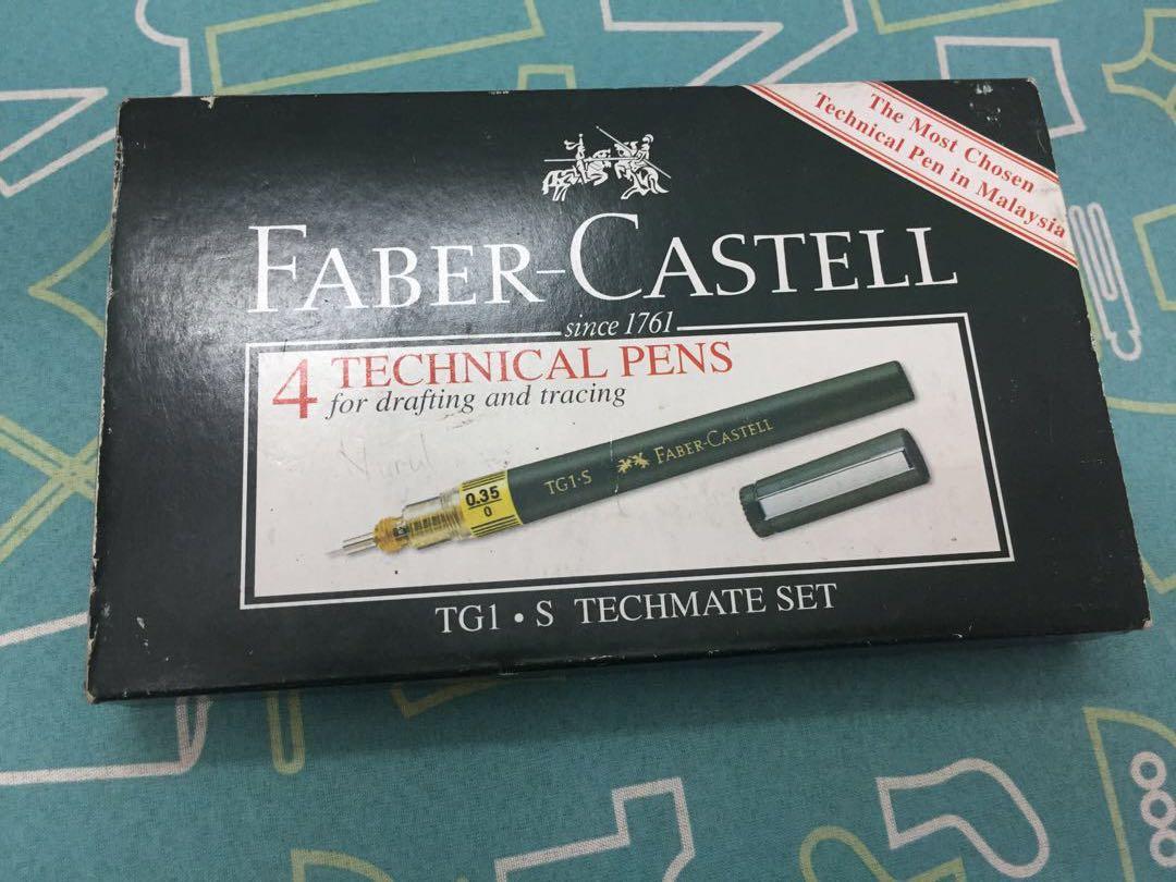 Faber Castell Technical Drawing Pen, Hobbies & Toys, Stationery & Craft