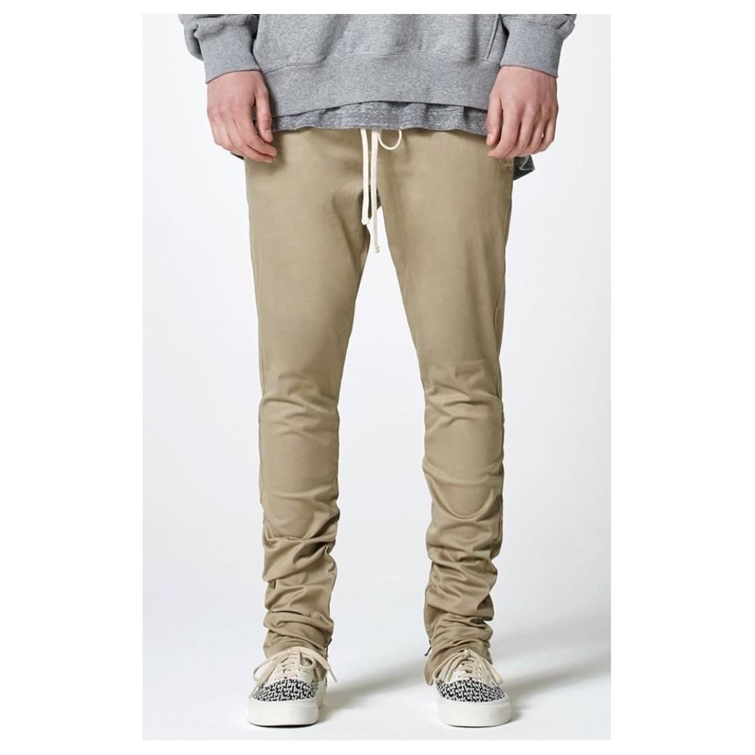 Fear of god fog essentials 2025 drawstring shorts chinchilla