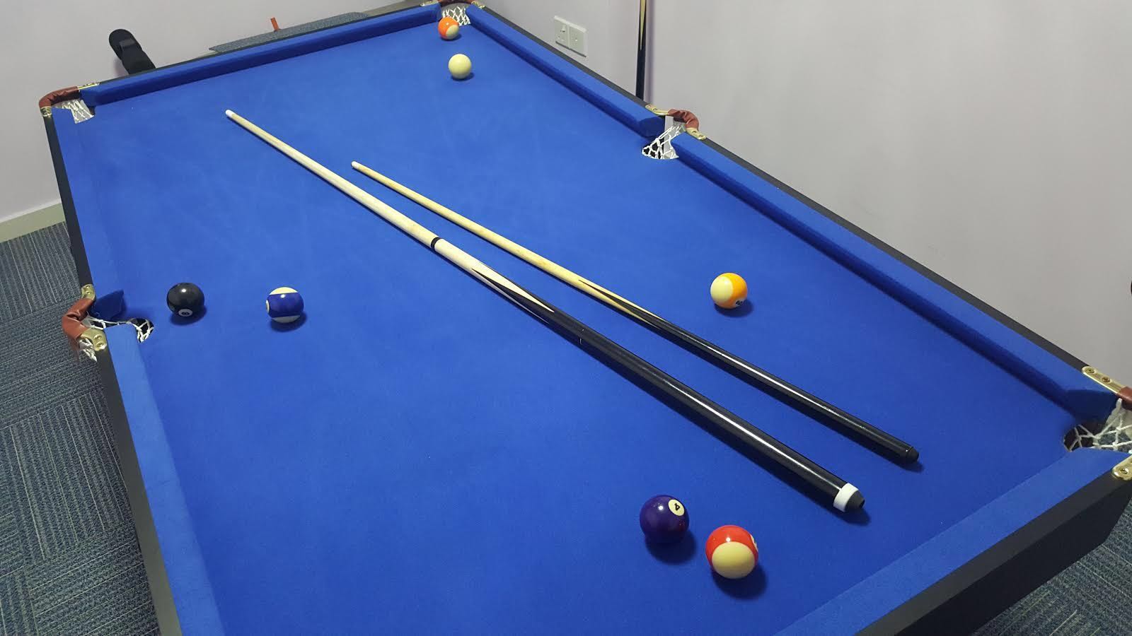 Foldable Pool Table, Sports Equipment, Sports & Games, Billiards & Bowling on Carousell
