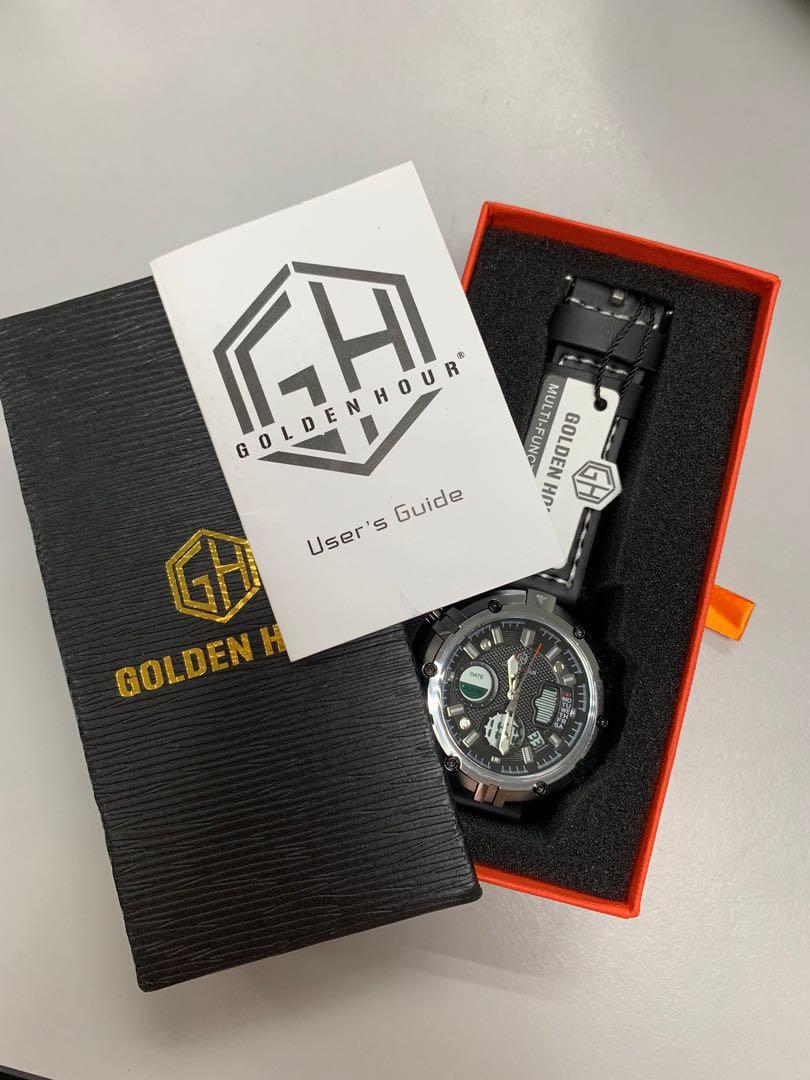 Golden hour on sale multifunction watch