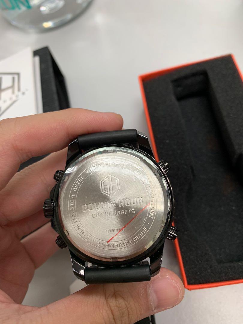 Golden hour multifunction hotsell watch