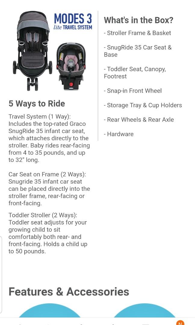 Graco addison travel system shop