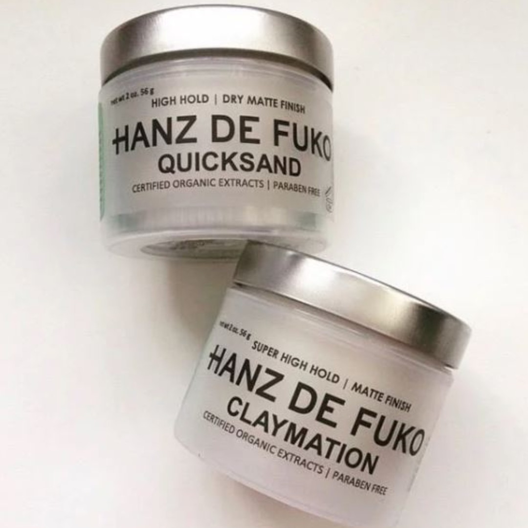 HANZ DE FUKO CLAYMATION QUICKSAND SPONGEWAX, Beauty & Personal Care, Hair on Carousell