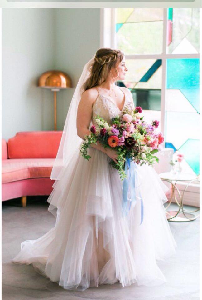 Hayley paige rainbow dress hotsell