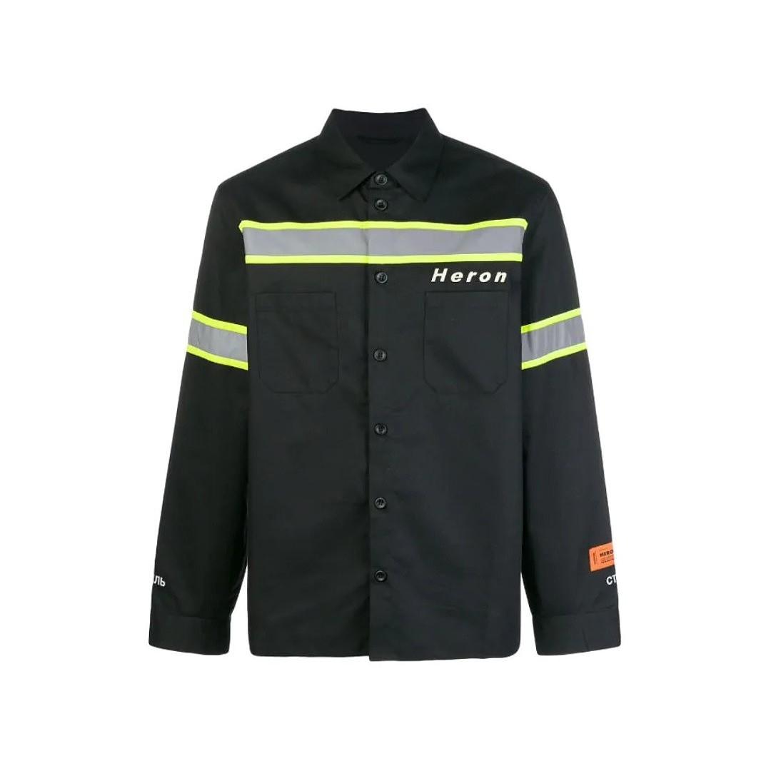 Heron preston reflective jacket hot sale