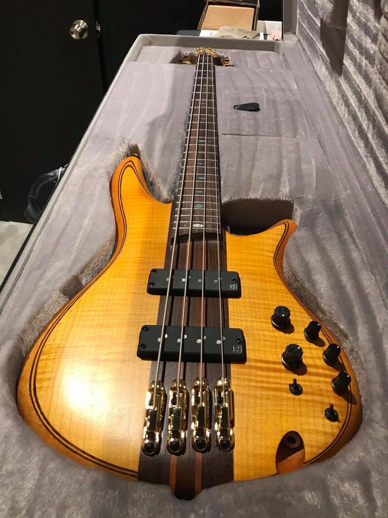 Ibanez SR1400T VNF Premium 4 String Bass w Case Vintage