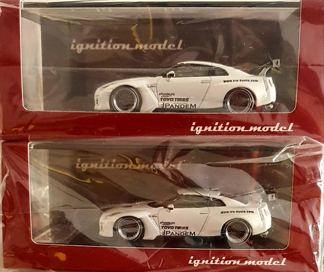 Ignition model GTR R35 Pandem White, Hobbies & Toys, Collectibles