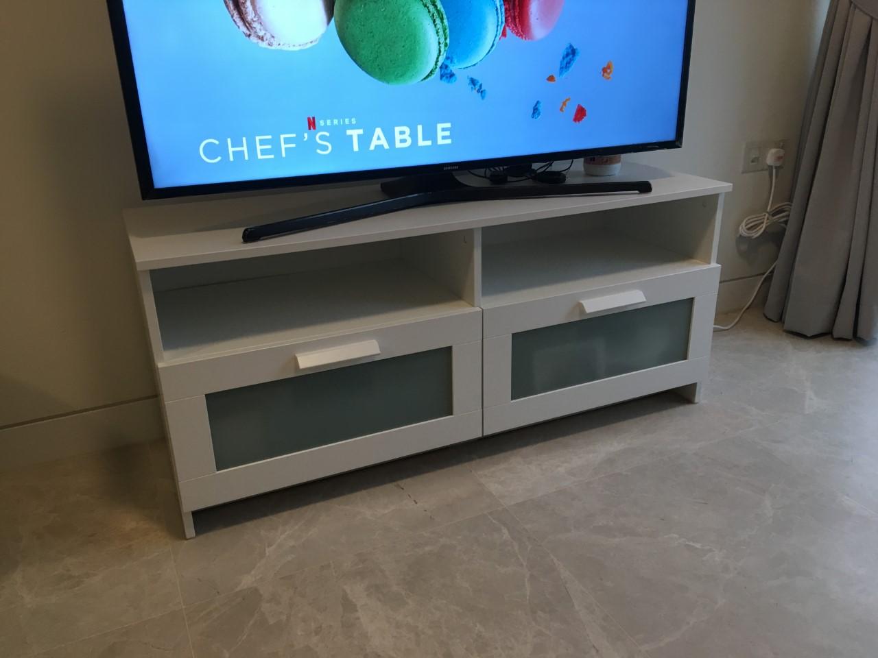 Brimnes tv stand white deals