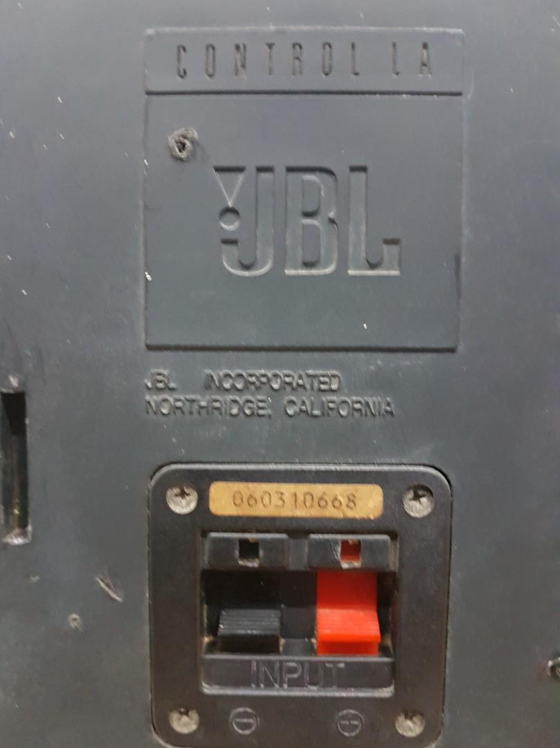 JBL Control 1 Xtreme Bookshelf Speaker, Audio, Soundbars, Speakers