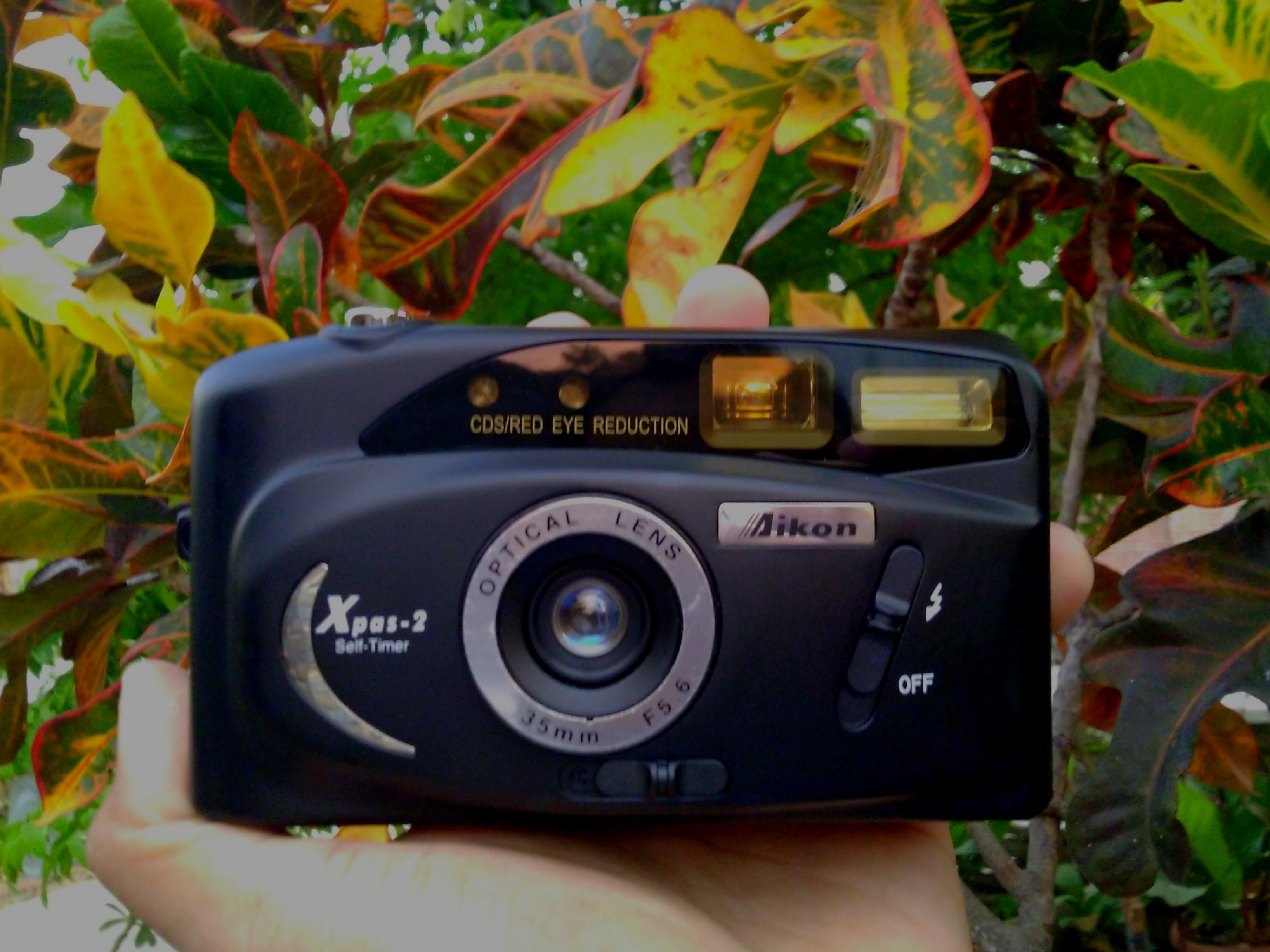 kamera analog film 35mm aikon xpas 2 black bukan disposable kodak fujifilm instaxmini 3d