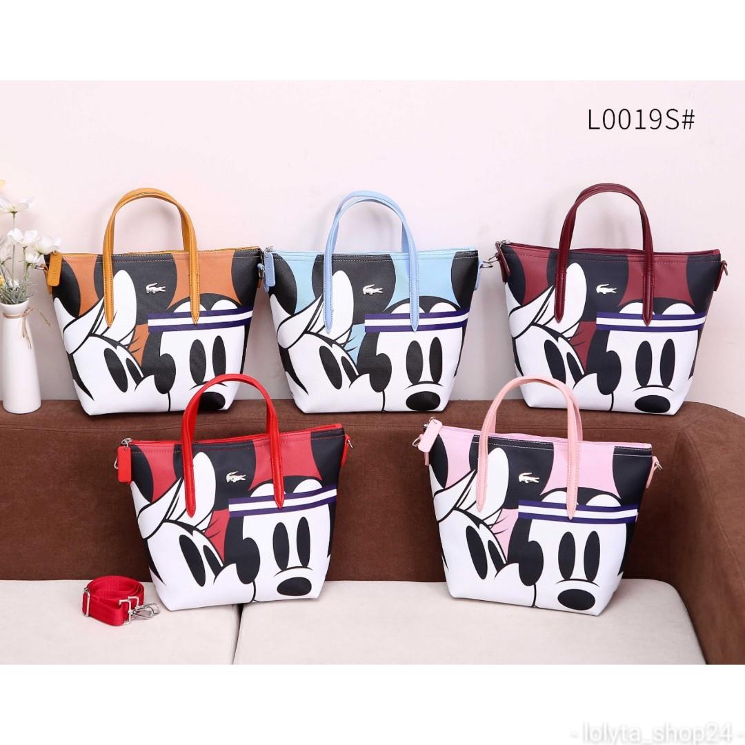Lacoste disney tote deals