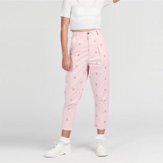 lazy oaf happy sad pants, Women's 