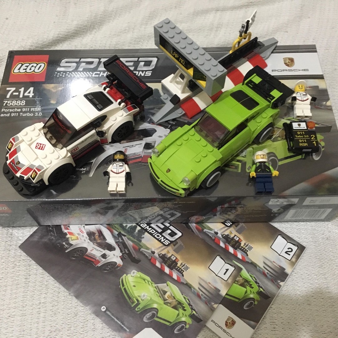 lego porsche 911 rsr & 911 turbo 3.0