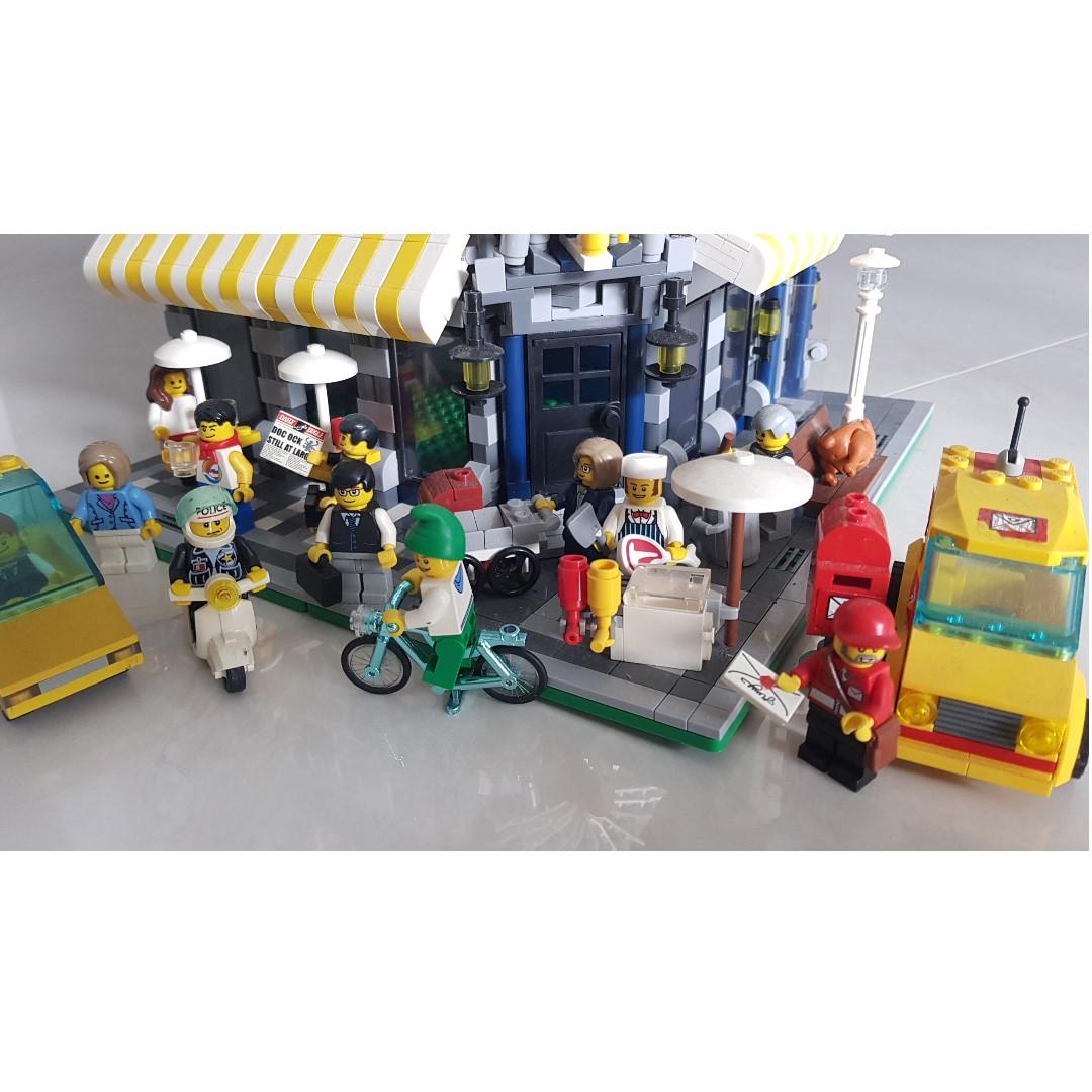LEPIN CAFE CORNER set SEVERAL LEGO extras minifigs vehicles etc. Hobbies Toys Toys Games on Carousell