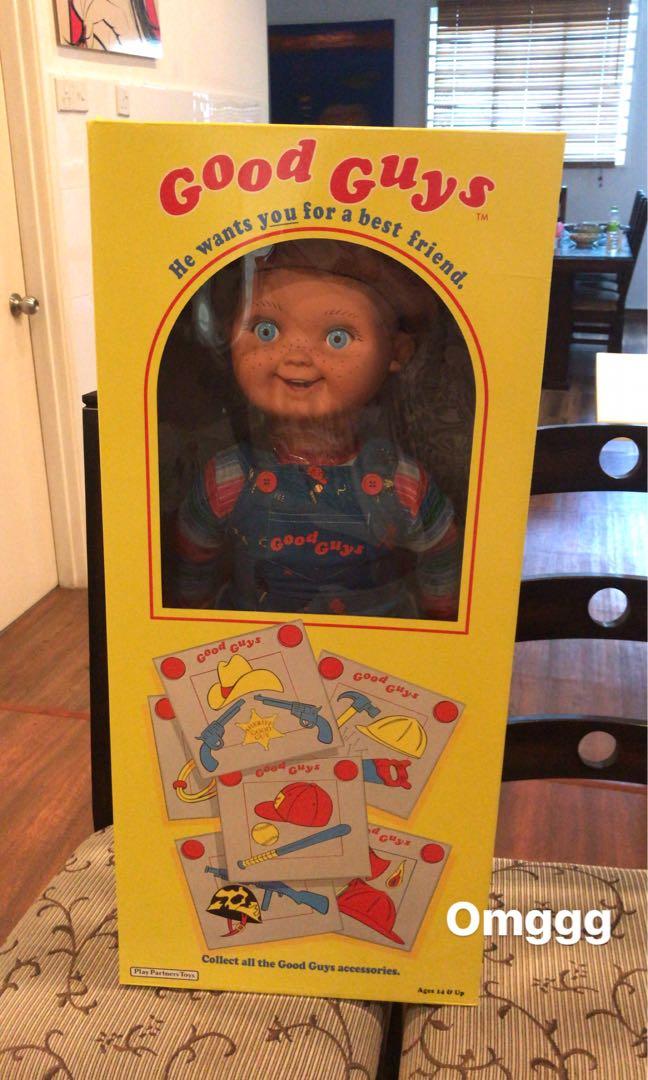 Like New Chucky Doll Life Size Replica Prop from Universal Studios