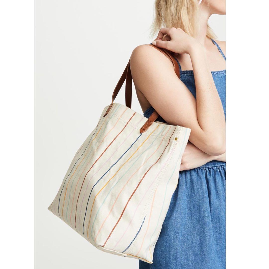 madewell canvas tote bag