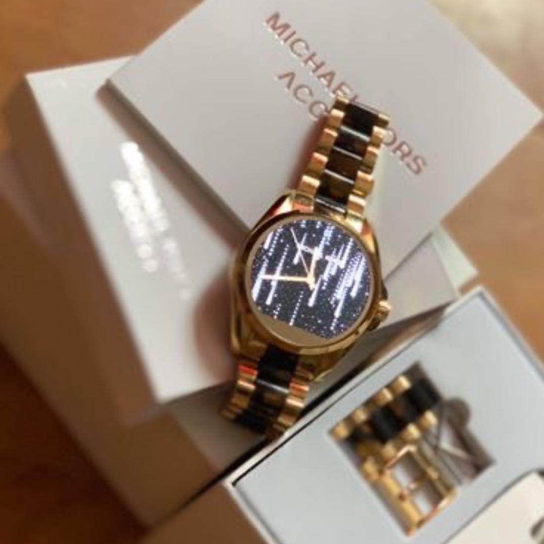 michael kors smart watches gold