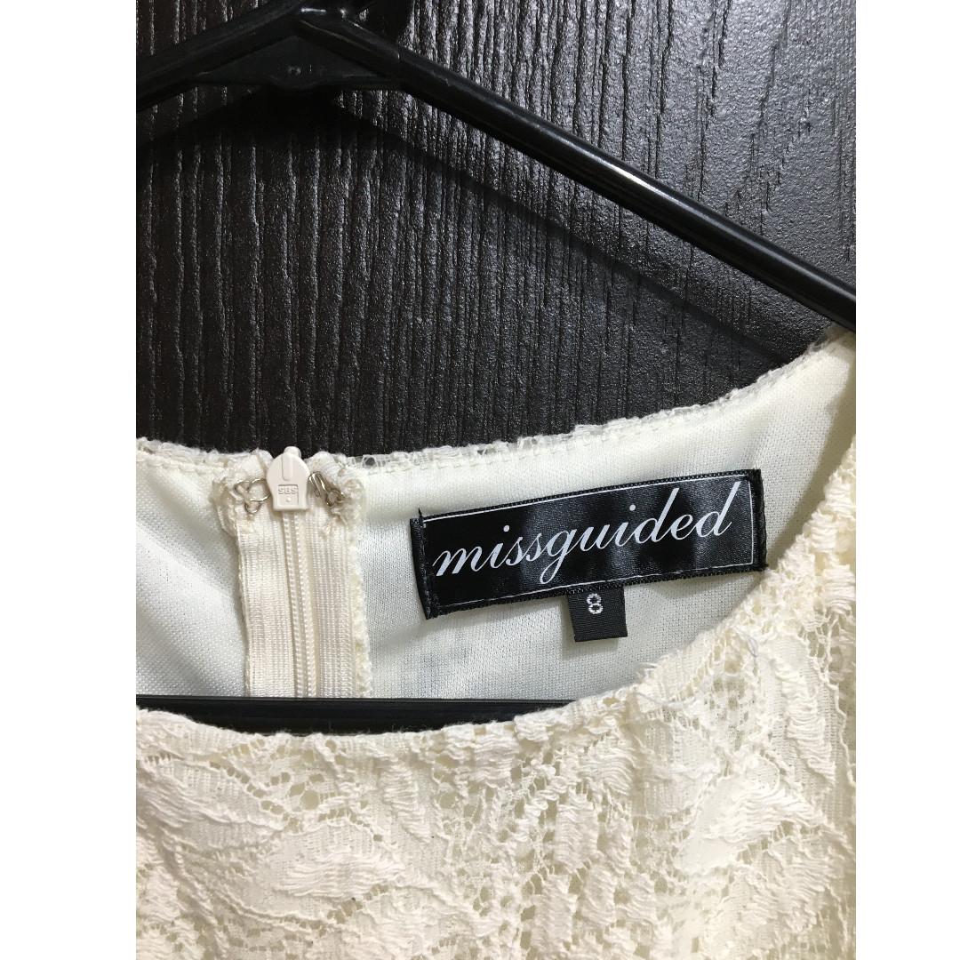MISGUIDED WHITE LACE TEA DRESS (SIZE 8) (Category: Dresses) located in Quezon City. Submitted by cocobono (Listing ID 263320101, Image 2). Description: #febsweldo.