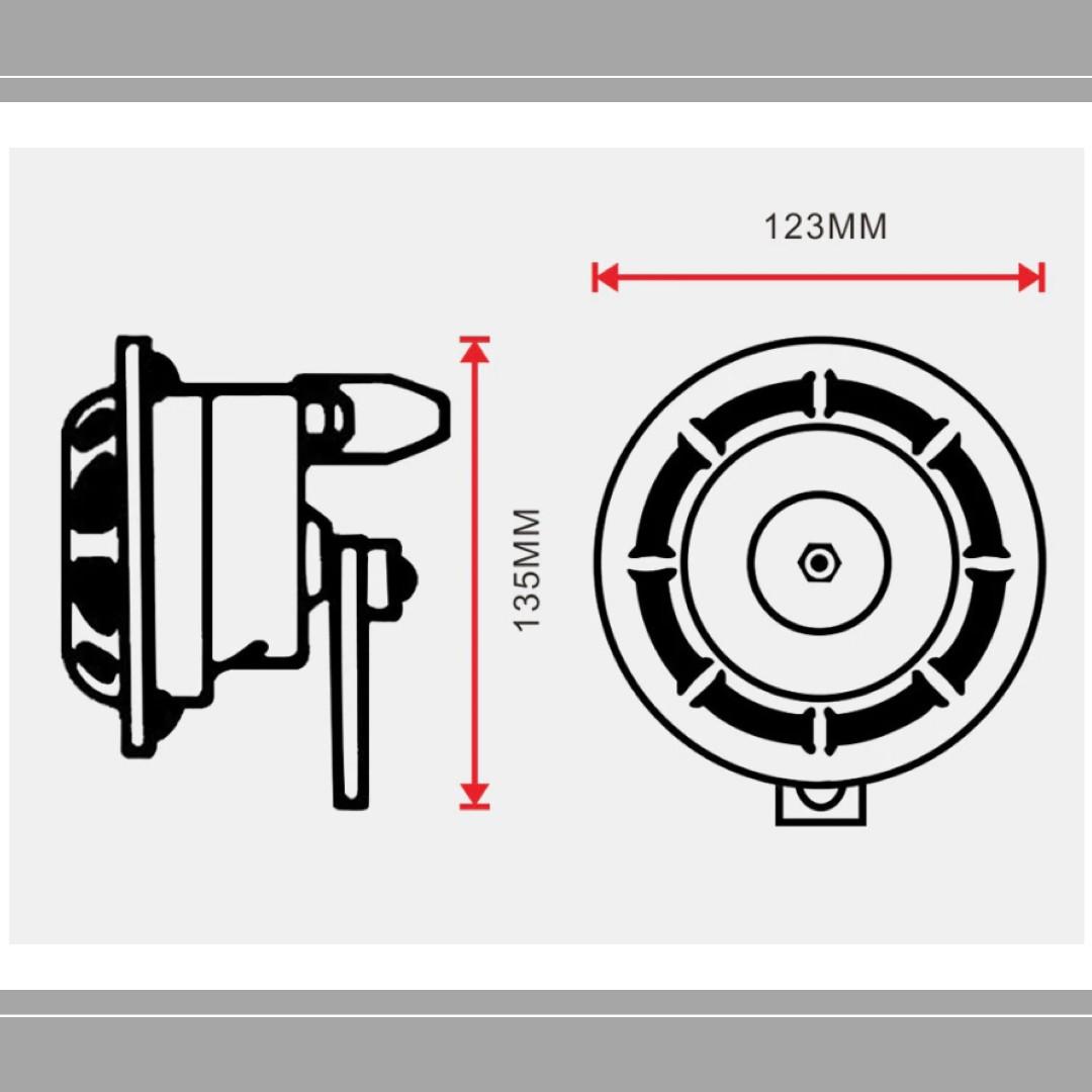Motorcycle Horn, Motorcycles, Motorcycle Accessories on Carousell