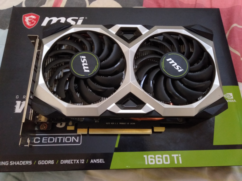 Gtx 1660 ti new arrivals ventus xs oc 6gb