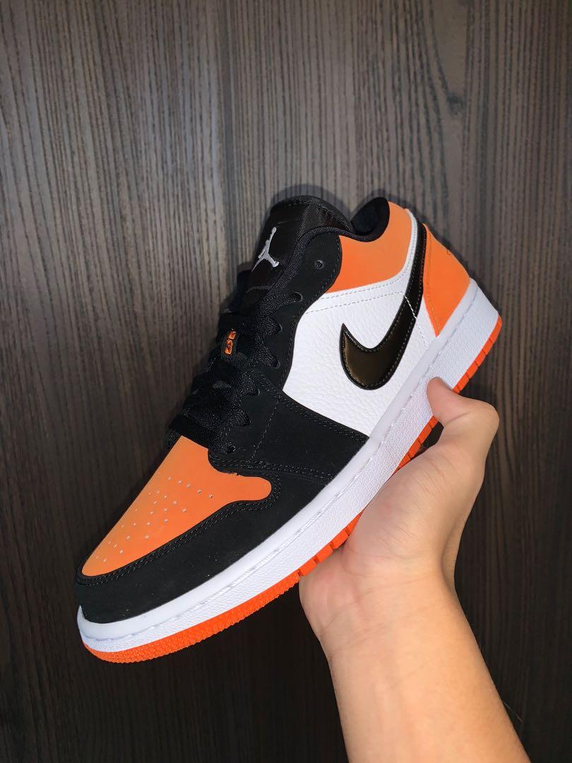 jordan 1 low shattered backboard release