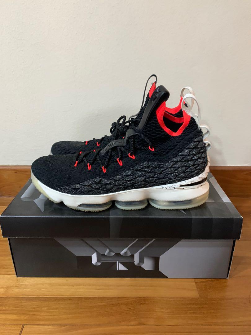 Nike LeBron 15 bright crimson Men s Fashion Footwear Sneakers on Carousell