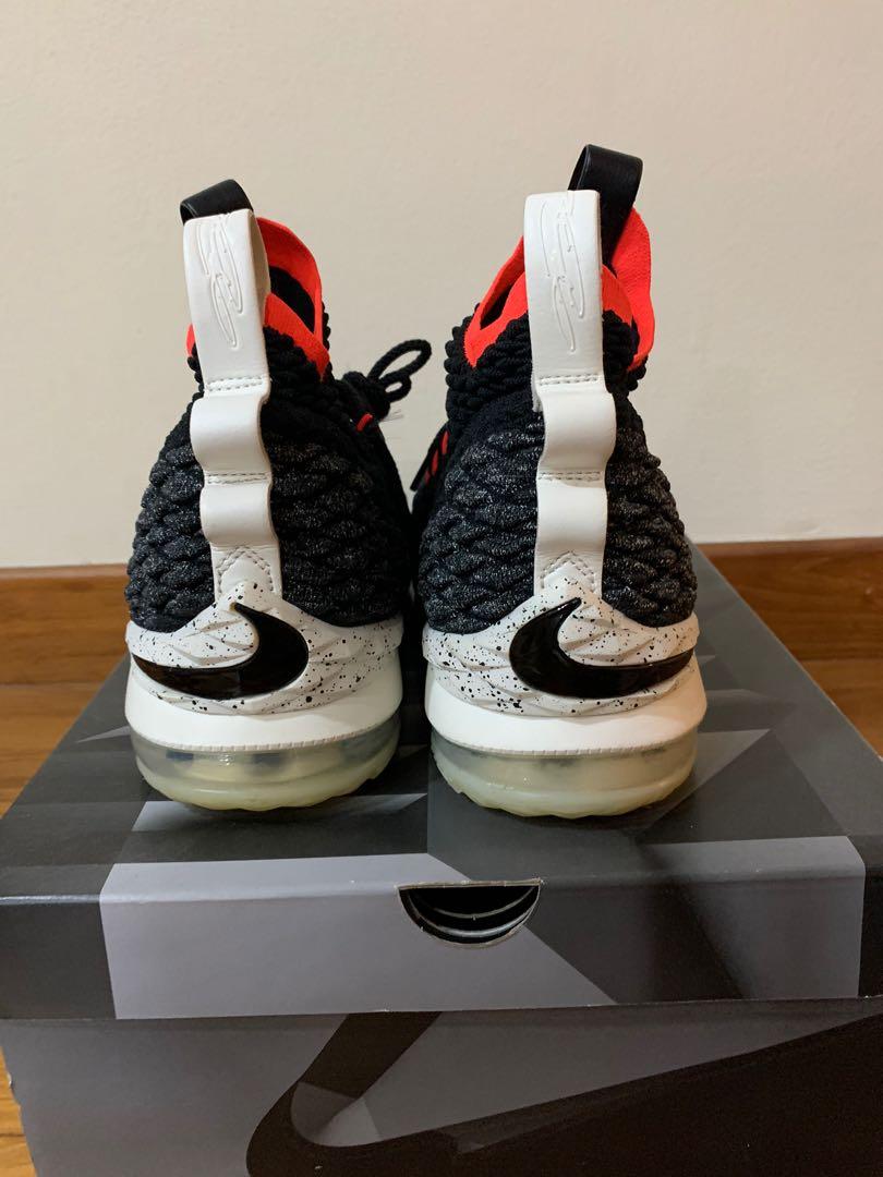 Lebron 15 bright crimson clearance