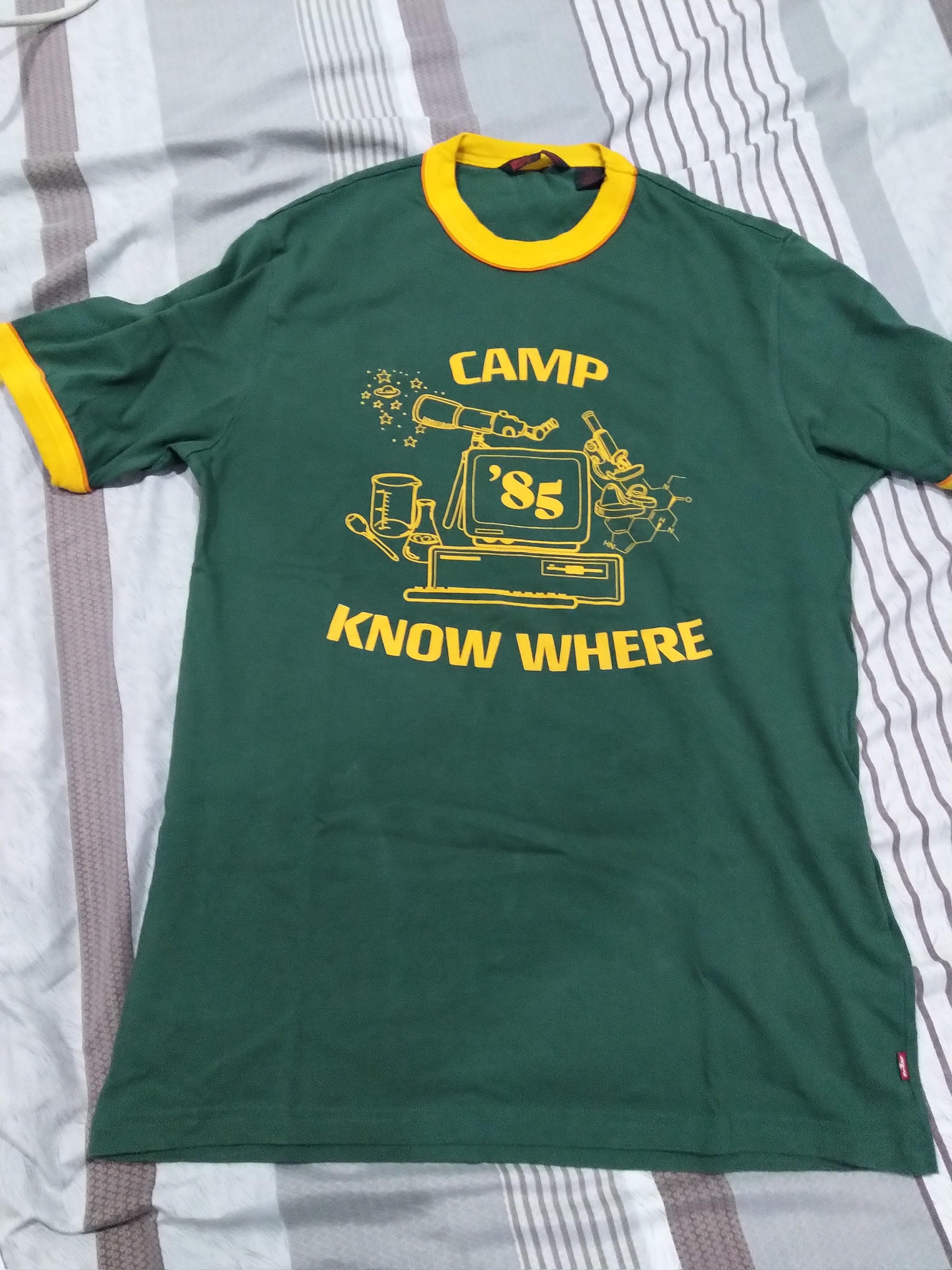 ORIGINAL 2019 Levi's x Stranger Things Camp Know Where Shirt, Men's  Fashion, Tops & Sets, Formal Shirts on Carousell