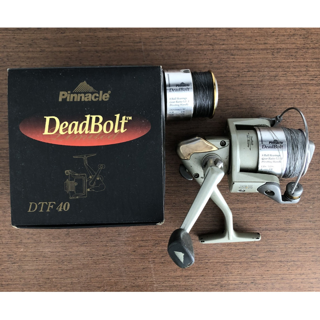 Fishing Reel - Pinnacle DeadBolt DTF 40, Sports Equipment, Fishing on  Carousell