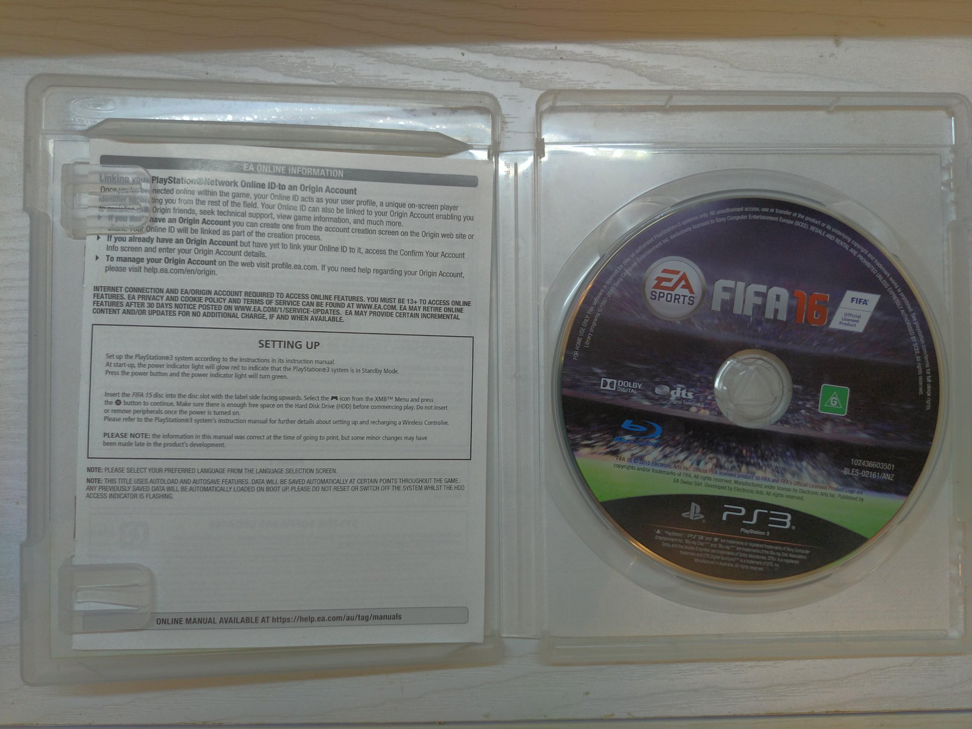 FIFA16 PS3用
