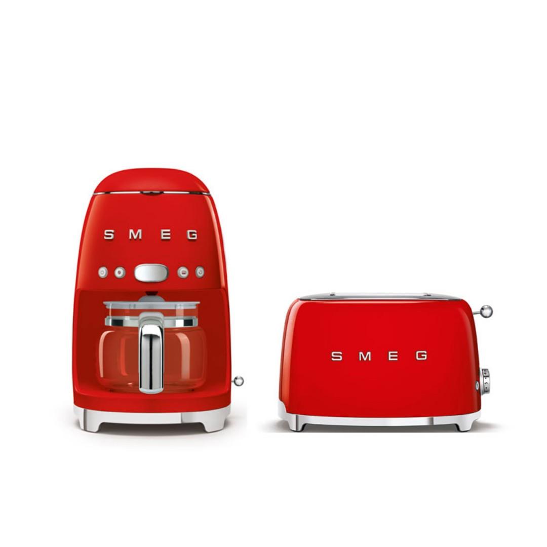 SMEG Coffee Breakfast Set (With Toaster), TV & Home Appliances, Kitchen