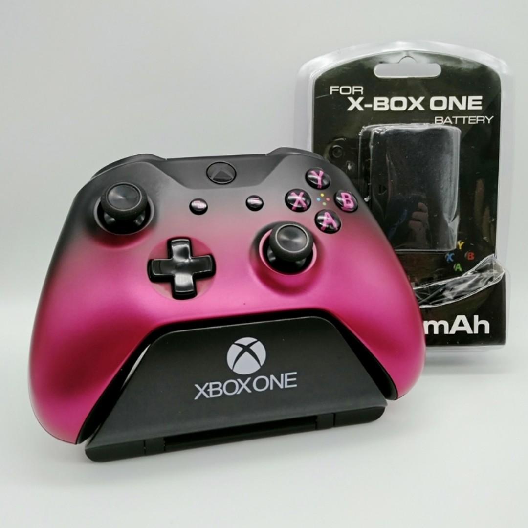 Xbox one controller dawn shadow pink top