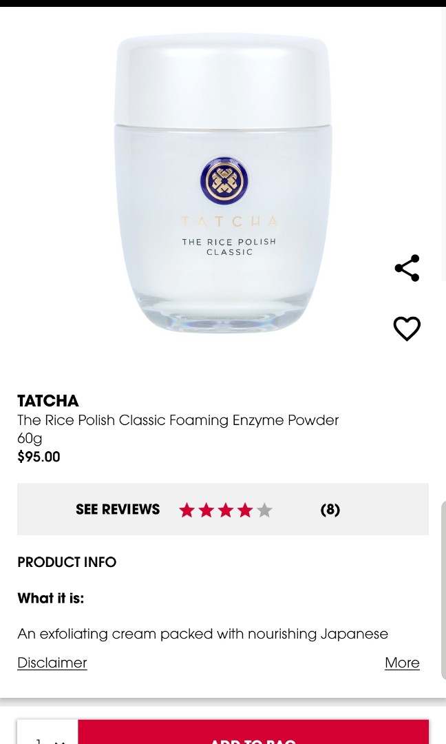 tatcha the rice polish classic