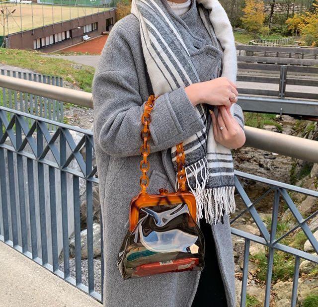 Topshop Acrylic Frame Bag Olshop Fashion Olshop Wanita di Carousell
