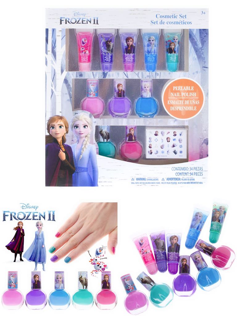 frozen nail varnish set