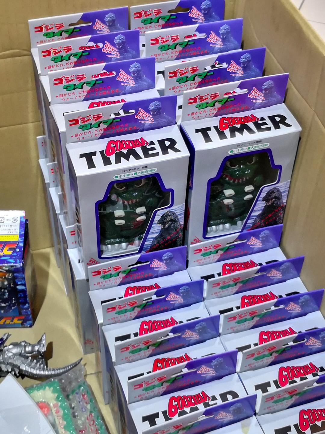 Vintage godzilla timer, Hobbies & Toys, Collectibles & Memorabilia, Fan ...