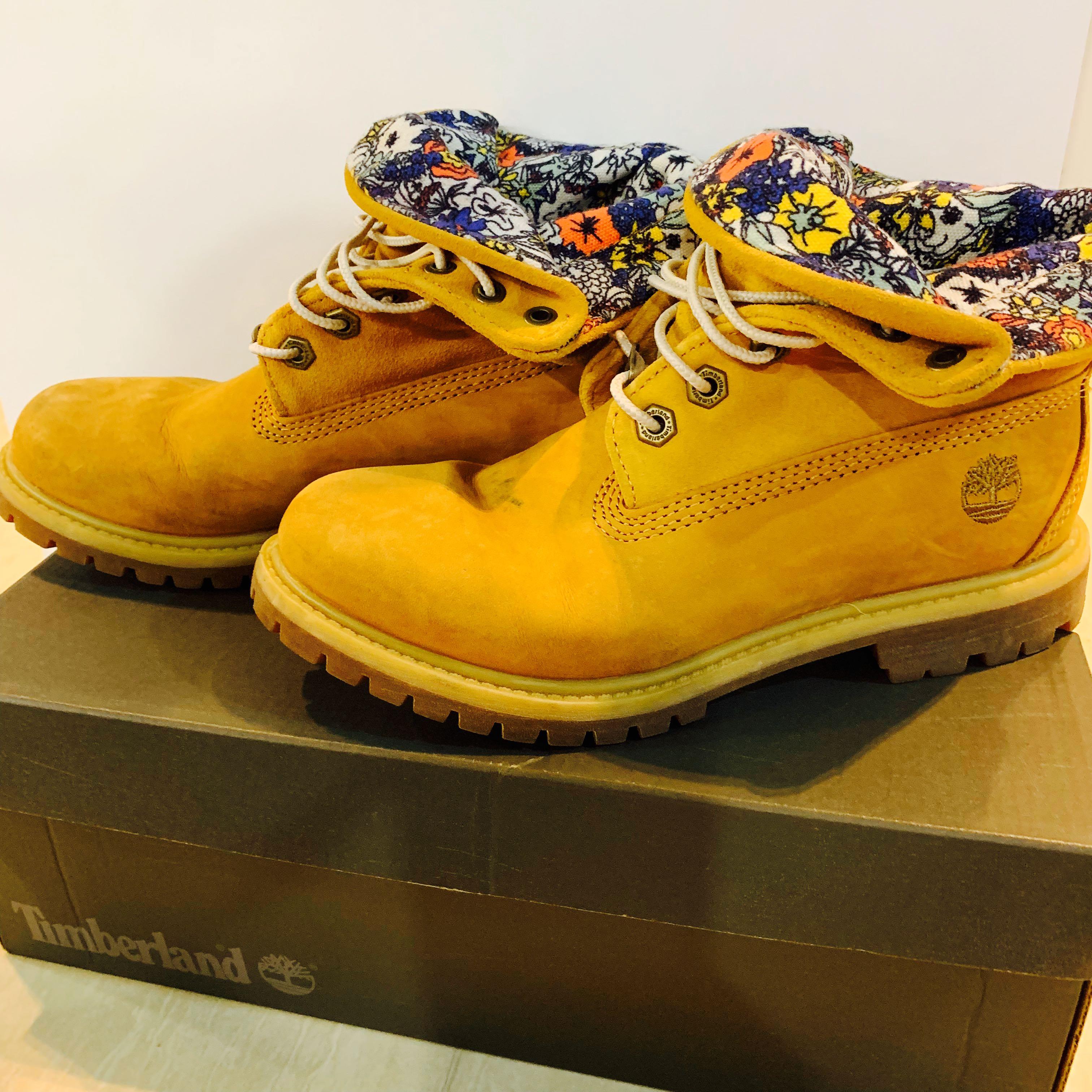 camel timberland boots