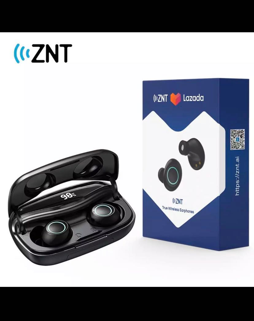 Bluetooth Headset Znt Soundbass Review Wireless Bluetooth Earbuds