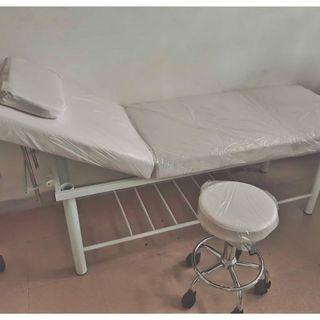 Massage Bed and Facial Bed with Stool With Stool also available RF Machine, Facial Machine