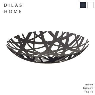 DILAS HOME | Geometric Bird Nest Design Metal Storage Basket
