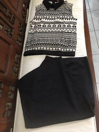 Satu set atas bawah