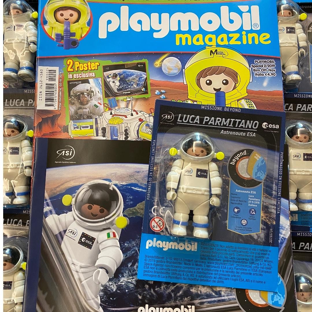 稀有playmobil Astronaut 義大利限定太空人 興趣及遊戲 玩具 遊戲類 Carousell