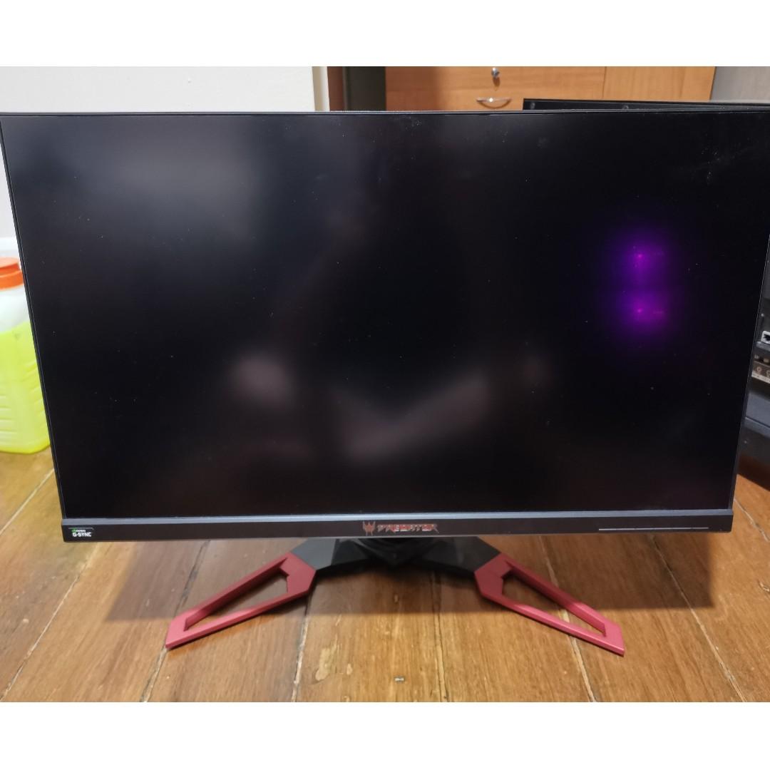 Acer Predator 27 Inch Gaming Monitor Electronics Computer Parts Accessories On Carousell