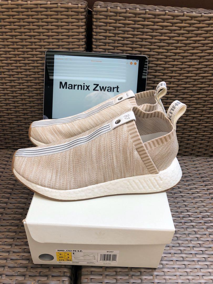 adidas gazelle silver green womens Adidas NMD CS2 Kith Naked Sandstone Sz 10