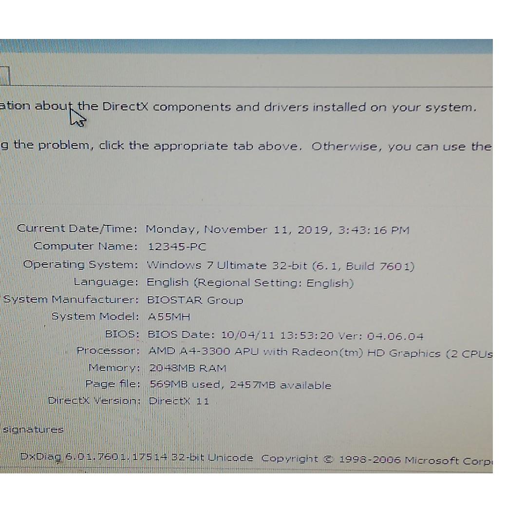 Driver amd a4 3300 apu best sale with radeon tm hd graphics