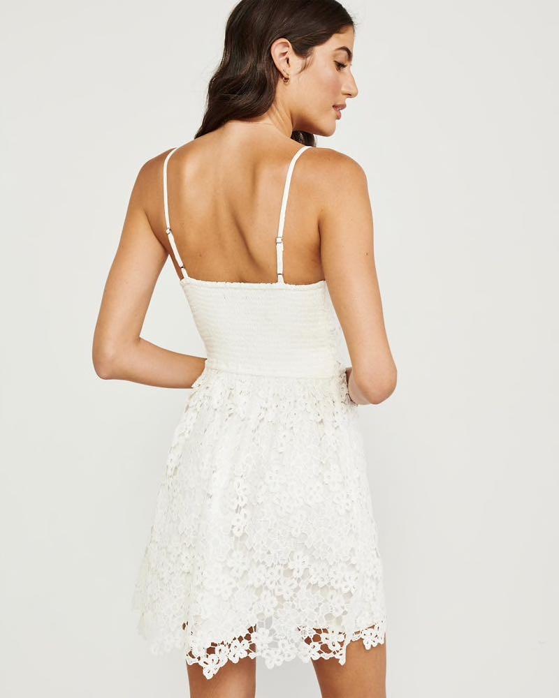 BNWT Abercrombie Lace Cami Dress Women s Fashion Tops Sleeveless on Carousell