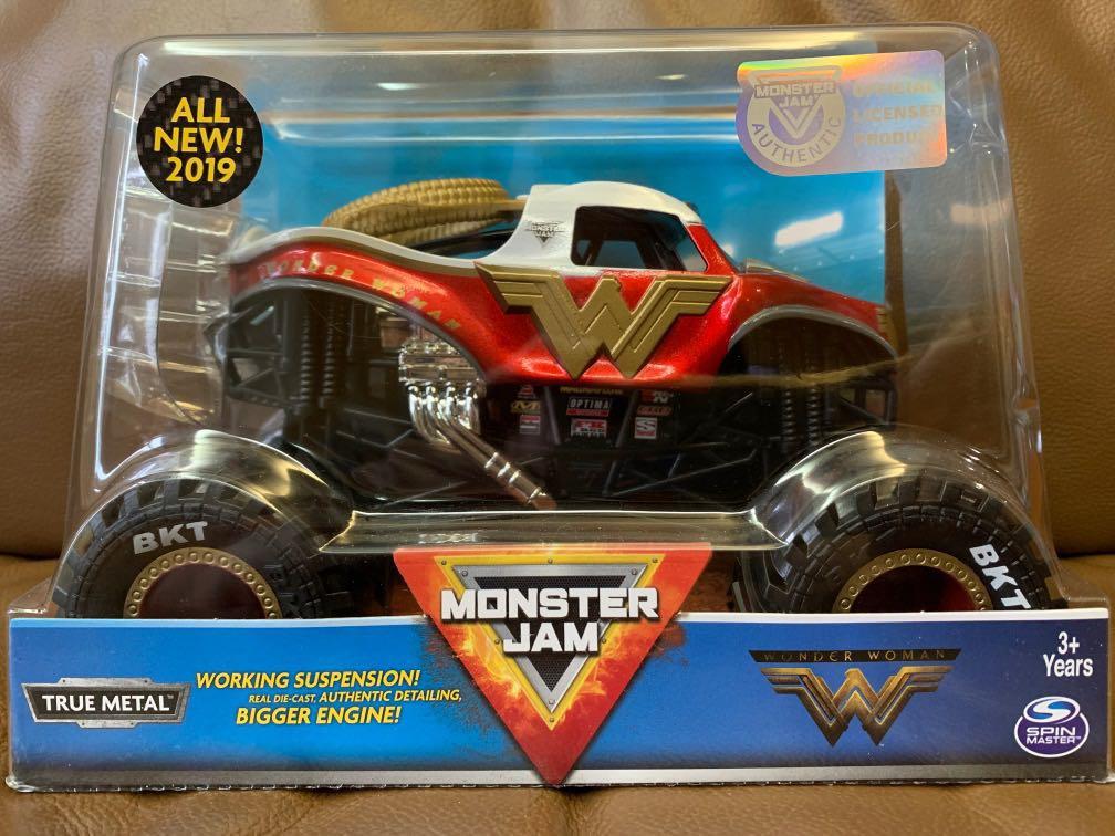 wonder woman monster truck toy
