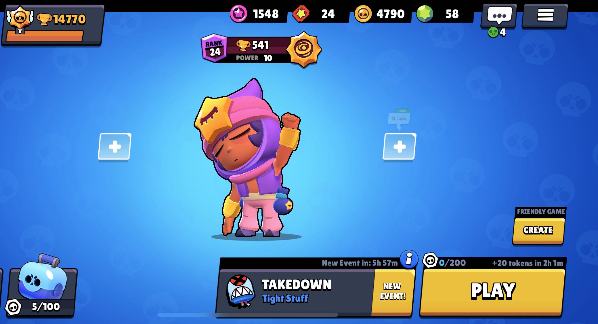 Brawlstars Best Deal Most Starpowers Most Skins Sandy And Werewolf Leon Video Gaming Gaming Accessories Game Gift Cards Accounts On Carousell - brawl stars sandy star power