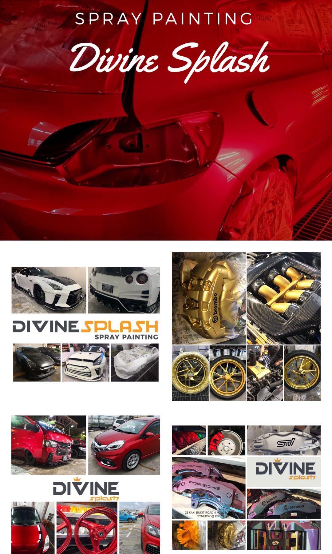 Car Spray Painting Singapore / Car Grooming, Car Accessories