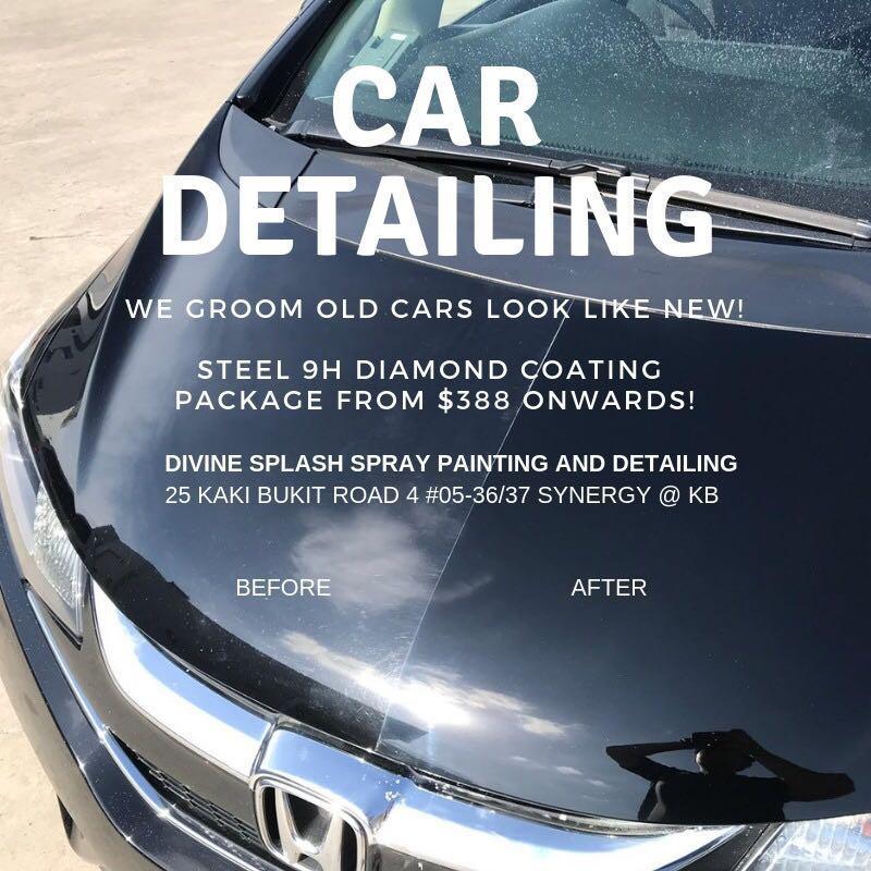 Car Spray Painting Singapore / Car Grooming, Car Accessories